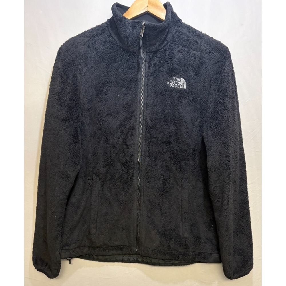 The North Face Osito Fleece‎ Jacket Womens Black Long Sleeve Full-Zip Outdoor M